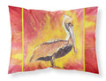 Brown Pelican Hot and Spicy Standard Pillowcase Lightweight Super Soft Easy Care Decorative Artwork Pillowcase, Standard
