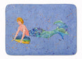 Blonde Merman Memory Foam Kitchen Mat Machine Washable Anti-Fatigue Cushion Comfort Bath or Kitchen Rug