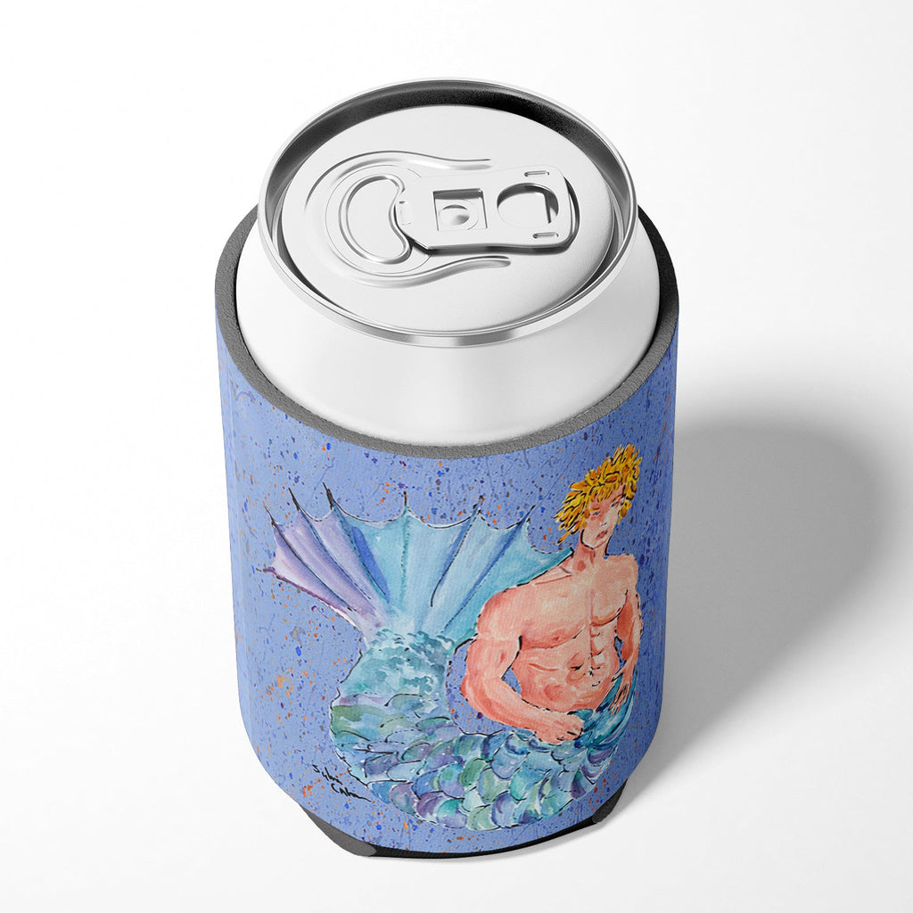 Blonde Merman Can or Bottle Hugger Cooler Sleeve for Standard 12 oz Cans, Insulated Foam Beer & Soda Can Hugger Reusable