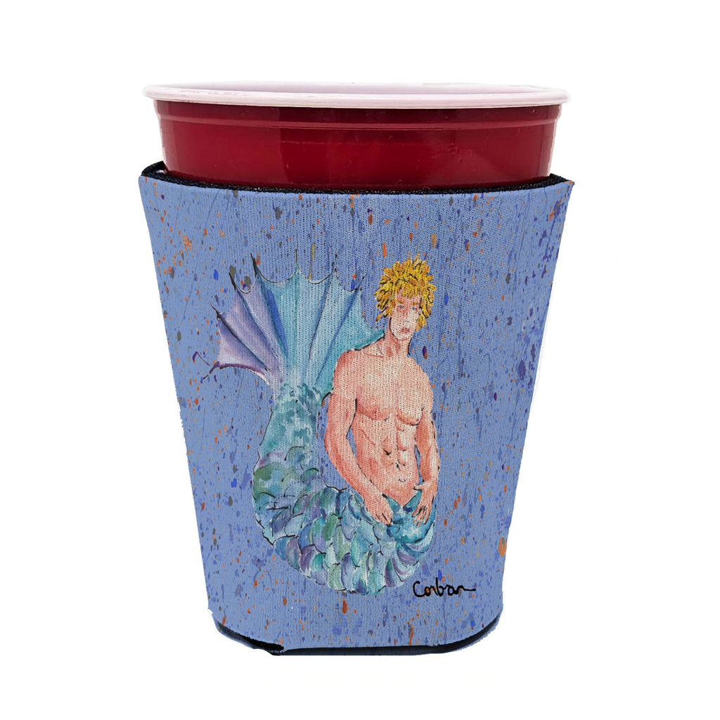 Blonde Merman Red Cup Hugger Sleeve for 16–22 oz Party Cups, Insulated Foam Drink Holder for Iced Coffee, Tailgate & BBQ Reusable
