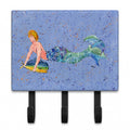Blonde Merman Leash or Key Holder Wall Hooks, Coat Rack Wall Mount, for Hanging Keys, Towels, Aprons, Leashes