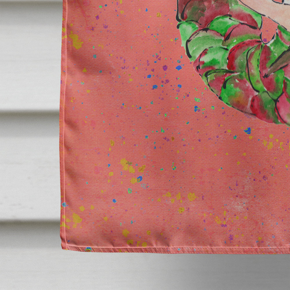 Brunette Merman House Flag 28x40 Porch Sleeve Pole Decorative Outside Yard Banner Artwork Wall Hanging, Polyester
