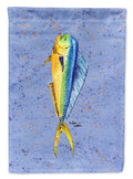 Fish Dolphin House Flag 28x40 Porch Sleeve Pole Decorative Outside Yard Banner Artwork Wall Hanging, Polyester