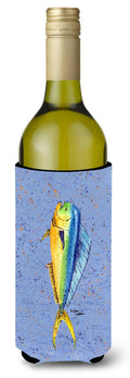 Fish Dolphin Wine Bottle Hugger Gift Sleeve for Standard 750 ml Bottles, Insulated Reusable Also Fits Mini Shot & Pint Bottles