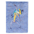 Blue Marlin House Flag 28x40 Porch Sleeve Pole Decorative Outside Yard Banner Artwork Wall Hanging, Polyester