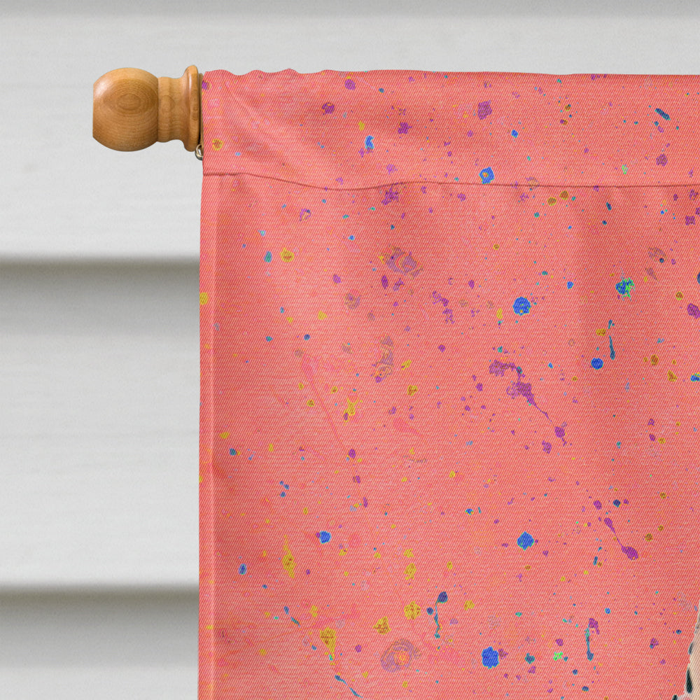 Strawberry Snapper House Flag 28x40 Porch Sleeve Pole Decorative Outside Yard Banner Artwork Wall Hanging, Polyester