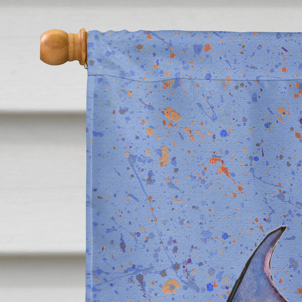 Stingray Stingray House Flag 28x40 Porch Sleeve Pole Decorative Outside Yard Banner Artwork Wall Hanging, Polyester
