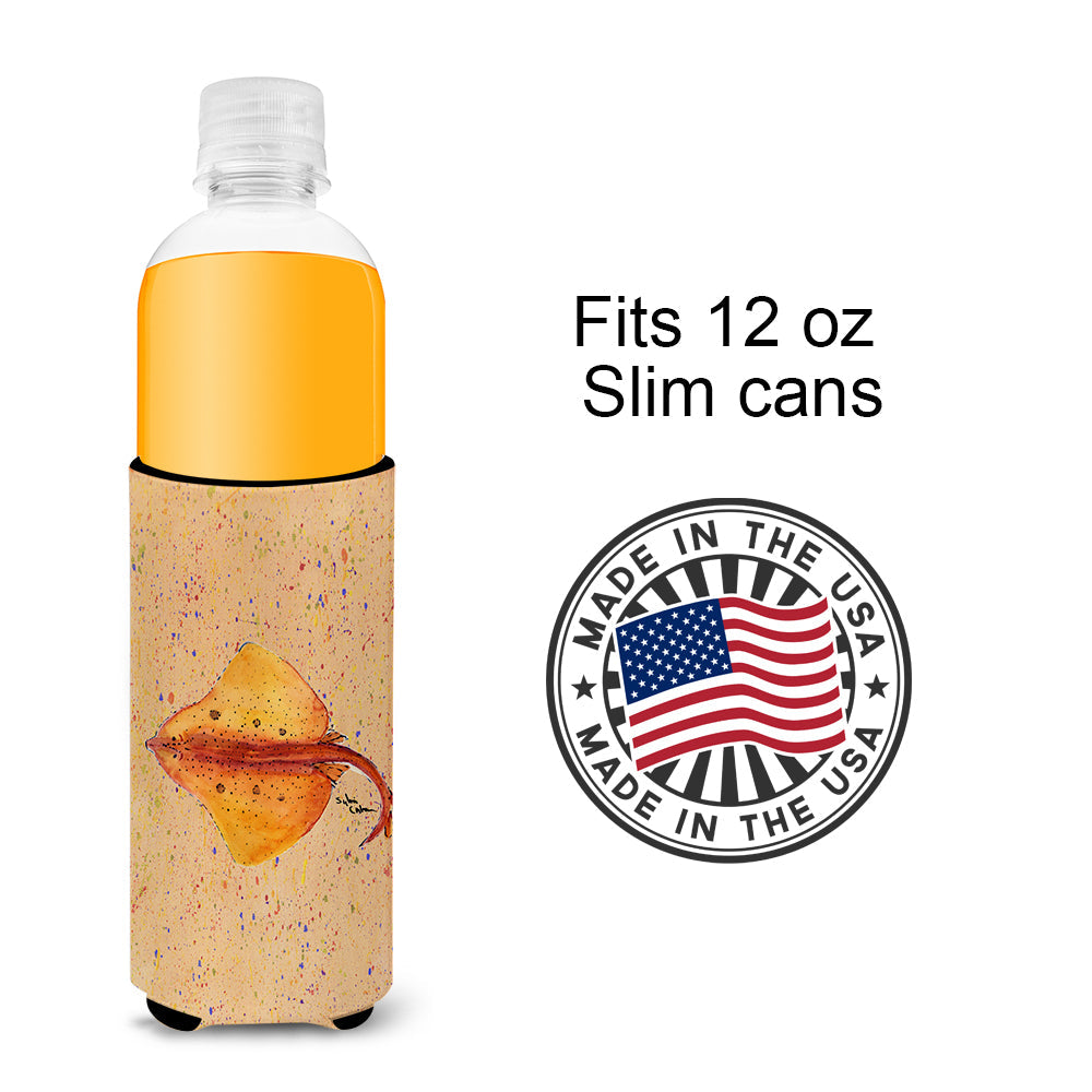 Stingray Stingray Slim Can Hugger , Insulated Foam Hugger for 12 oz Slim Cans, Beer Bottles & Water Bottles, Printed in USA