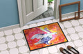 Pelican Doormat Indoor Outdoor 24H X 36W Front Door Mat Rugs for Entryway, Non Slip Washable Low Pile,