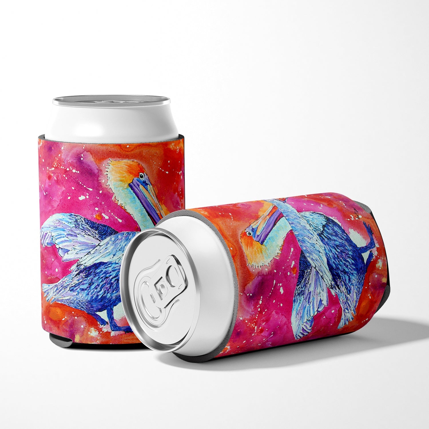 Pelican Can or Bottle Hugger Cooler Sleeve for Standard 12 oz Cans, Insulated Foam Beer & Soda Can Hugger Reusable