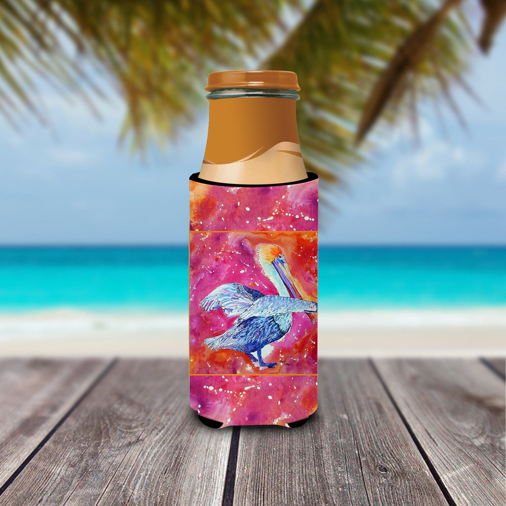 Pelican Slim Can Hugger , Insulated Foam Hugger for 12 oz Slim Cans, Beer Bottles & Water Bottles, Printed in USA