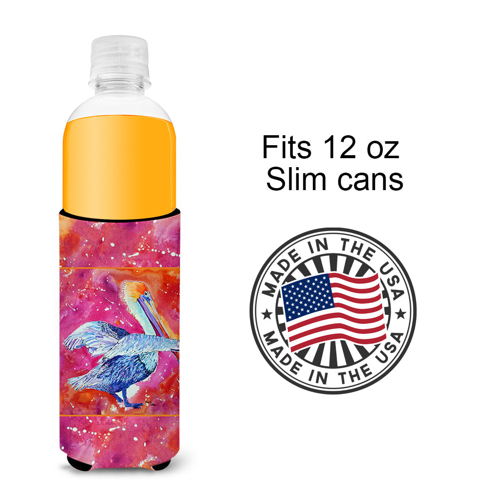 Pelican Slim Can Hugger , Insulated Foam Hugger for 12 oz Slim Cans, Beer Bottles & Water Bottles, Printed in USA