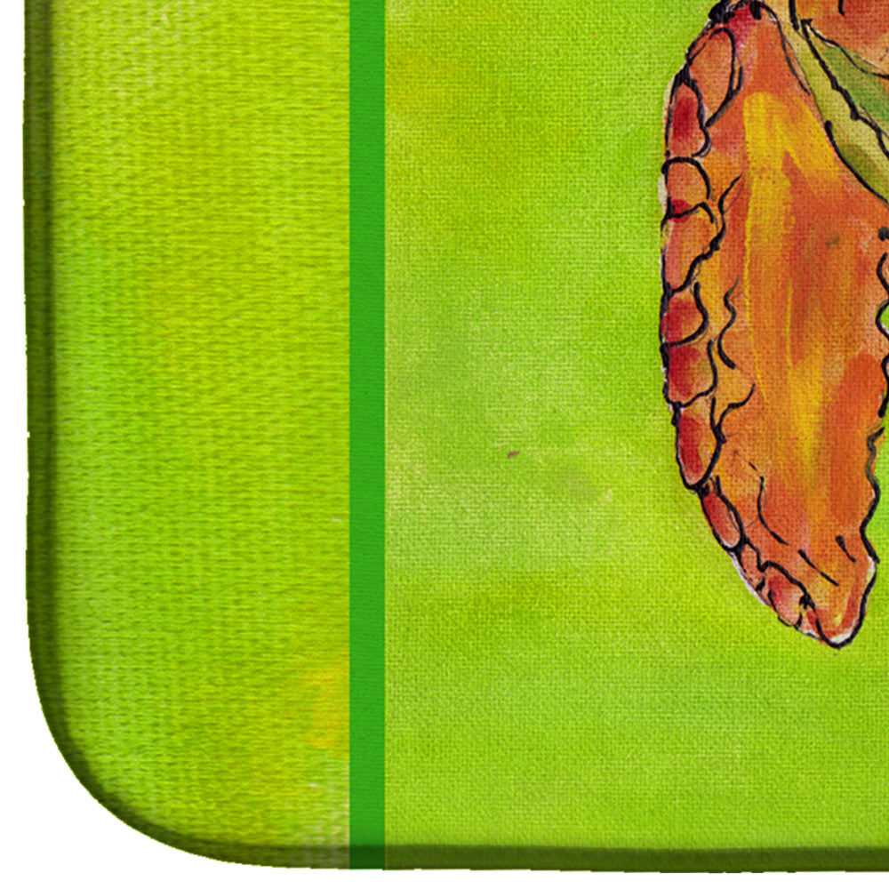 Turtle Dish Drying Mat Absorbent Dish Drying Mat Pad for Kitchen Counter Dish Drainer Mat for Countertop, 14 x 21", Multicolor