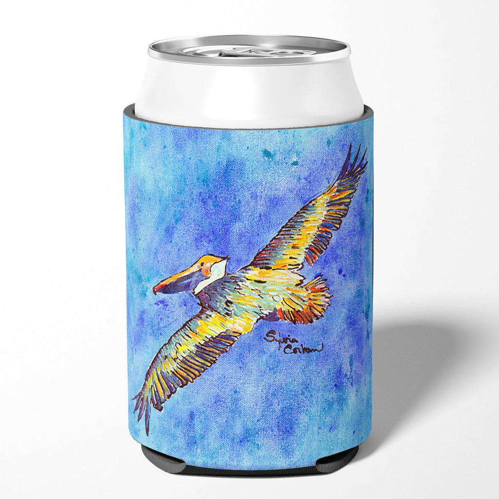 Pelican Can or Bottle Hugger Cooler Sleeve for Standard 12 oz Cans, Insulated Foam Beer & Soda Can Hugger Reusable
