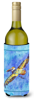 Pelican Wine Bottle Hugger Gift Sleeve for Standard 750 ml Bottles, Insulated Reusable Also Fits Mini Shot & Pint Bottles