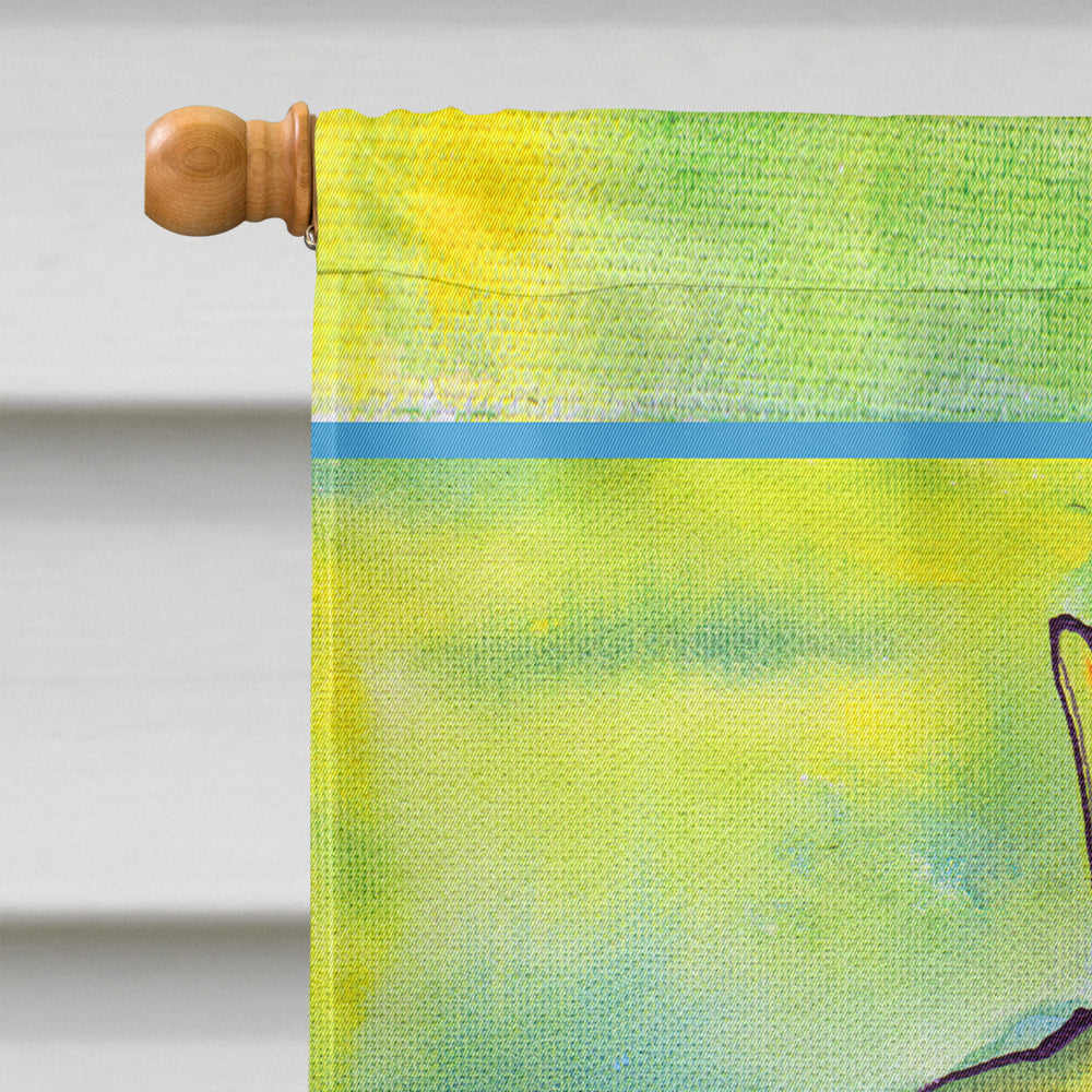 Dolphin House Flag 28x40 Porch Sleeve Pole Decorative Outside Yard Banner Artwork Wall Hanging, Polyester
