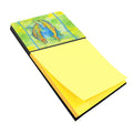 Dolphin Watercolor Sticky Note Holder Refillable Dispenser Desk Accessory 3x3 Pad Gift