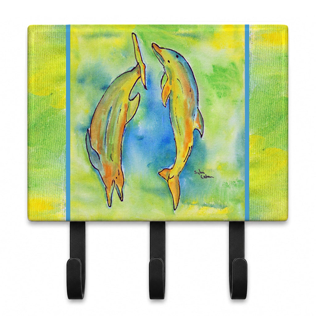 Dolphin Leash or Key Holder Wall Hooks, Coat Rack Wall Mount, for Hanging Keys, Towels, Aprons, Leashes