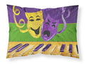 Mardi Gras Standard Pillowcase Lightweight Super Soft Easy Care Decorative Artwork Pillowcase, Standard