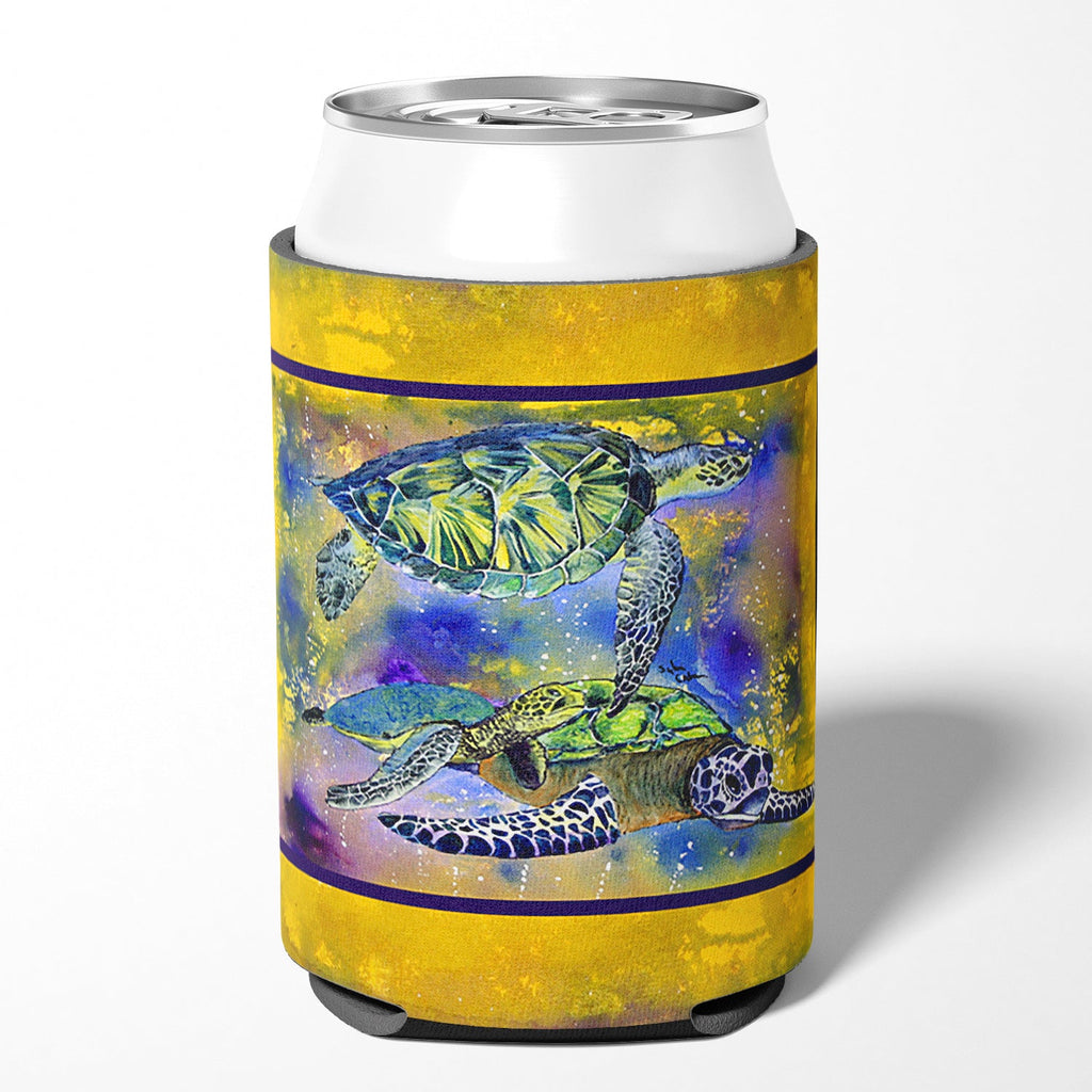 Turtle Can or Bottle Hugger Cooler Sleeve for Standard 12 oz Cans, Insulated Foam Beer & Soda Can Hugger Reusable