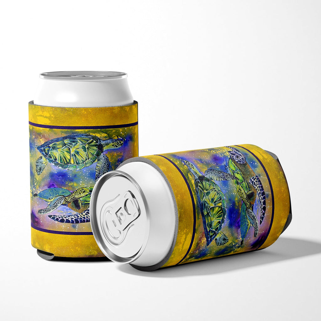 Turtle Can or Bottle Hugger Cooler Sleeve for Standard 12 oz Cans, Insulated Foam Beer & Soda Can Hugger Reusable