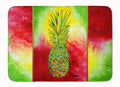 Pineapple Memory Foam Kitchen Mat Machine Washable Anti-Fatigue Cushion Comfort Bath or Kitchen Rug
