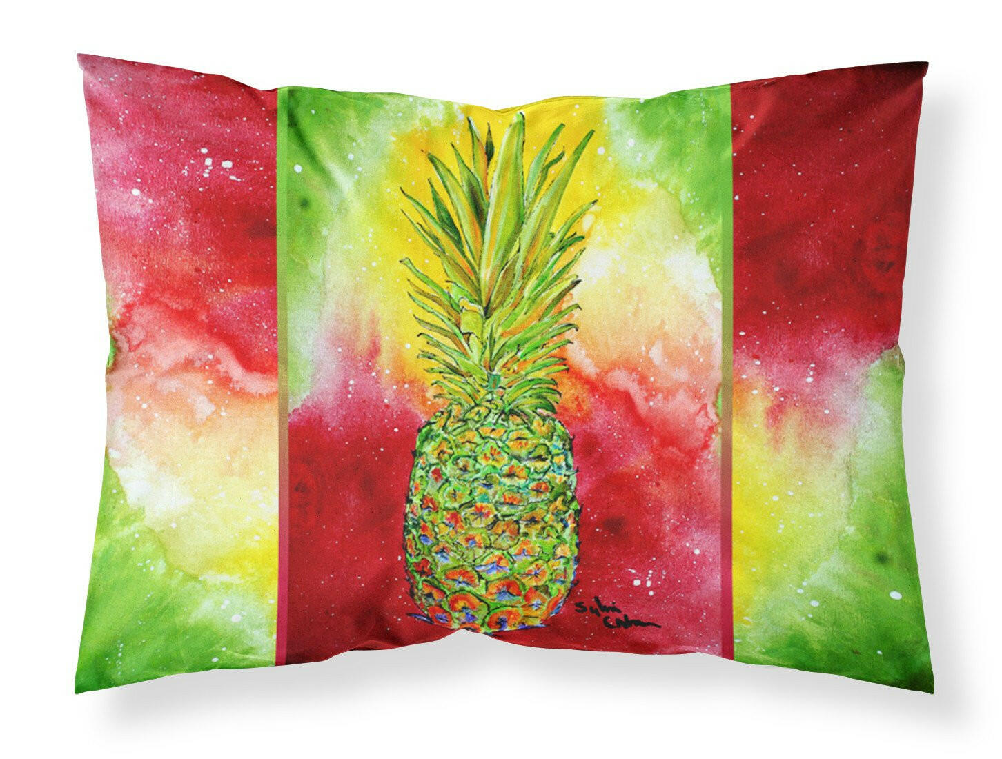 Pineapple Standard Pillowcase Lightweight Super Soft Easy Care Decorative Artwork Pillowcase, Standard