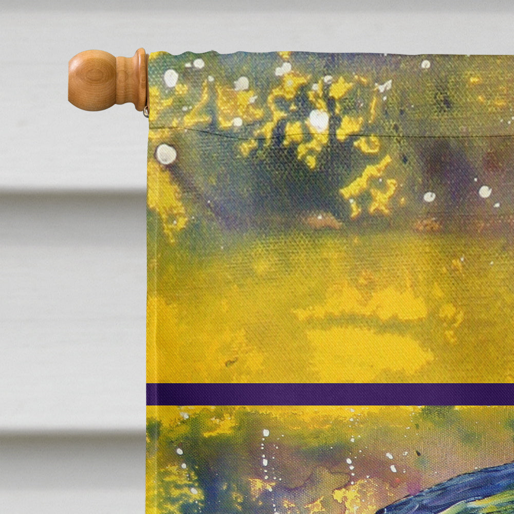 Turtle House Flag 28x40 Porch Sleeve Pole Decorative Outside Yard Banner Artwork Wall Hanging, Polyester