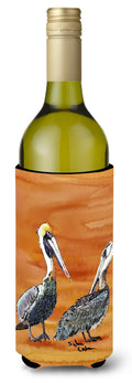 Pelican Wine Bottle Hugger Gift Sleeve for Standard 750 ml Bottles, Insulated Reusable Also Fits Mini Shot & Pint Bottles