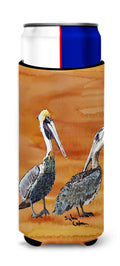 Pelican Slim Can Hugger , Insulated Foam Hugger for 12 oz Slim Cans, Beer Bottles & Water Bottles, Printed in USA