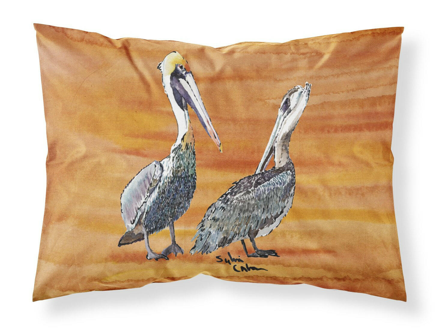 Pelican Standard Pillowcase Lightweight Super Soft Easy Care Decorative Artwork Pillowcase, Standard