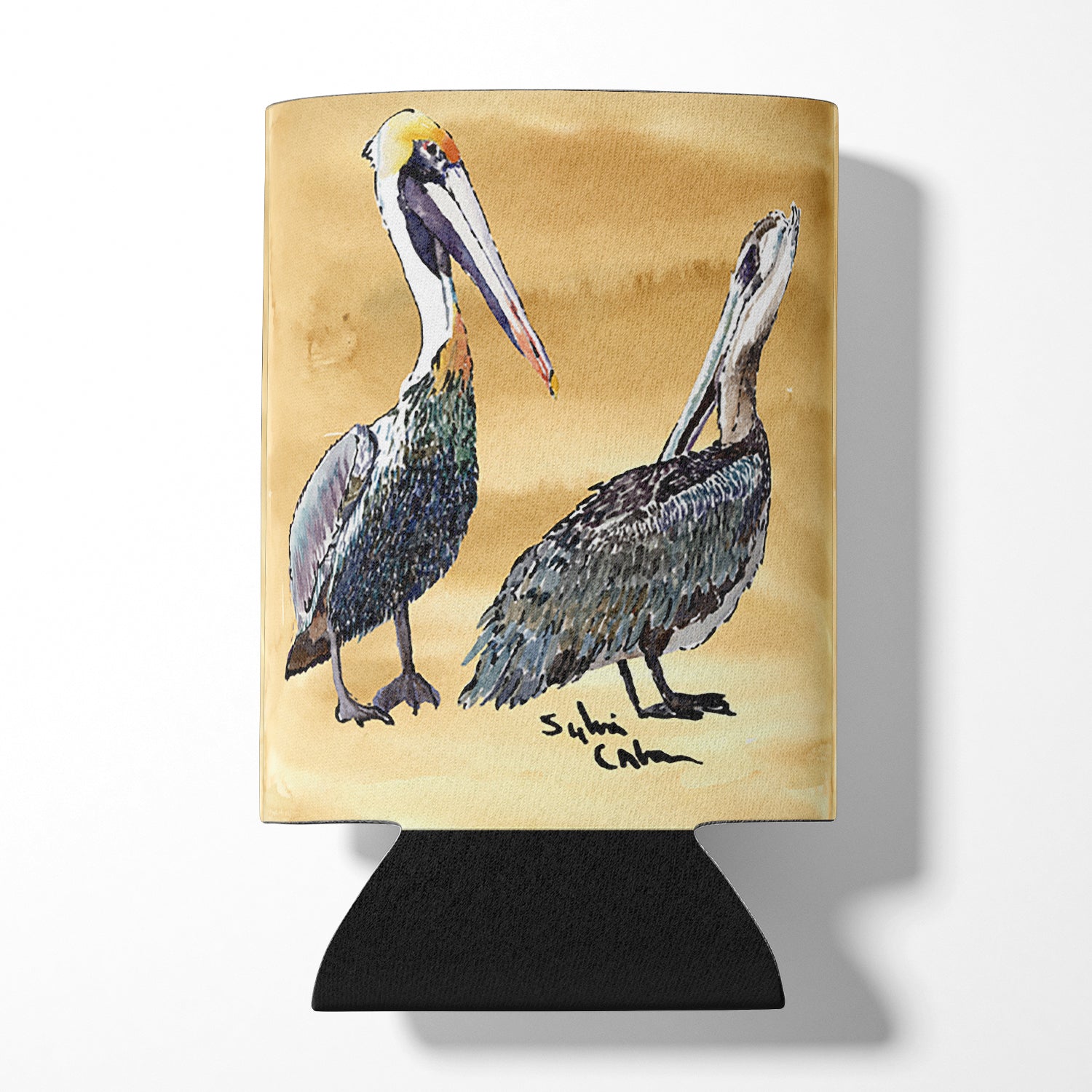 Pelican Can or Bottle Hugger Cooler Sleeve for Standard 12 oz Cans, Insulated Foam Beer & Soda Can Hugger Reusable