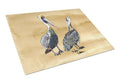 Pelican Cutting Board Tempered Glass Kitchen Cutting Surface, Heat Resistant Chopping, Non-Slip Feet, Food Prep & Serving