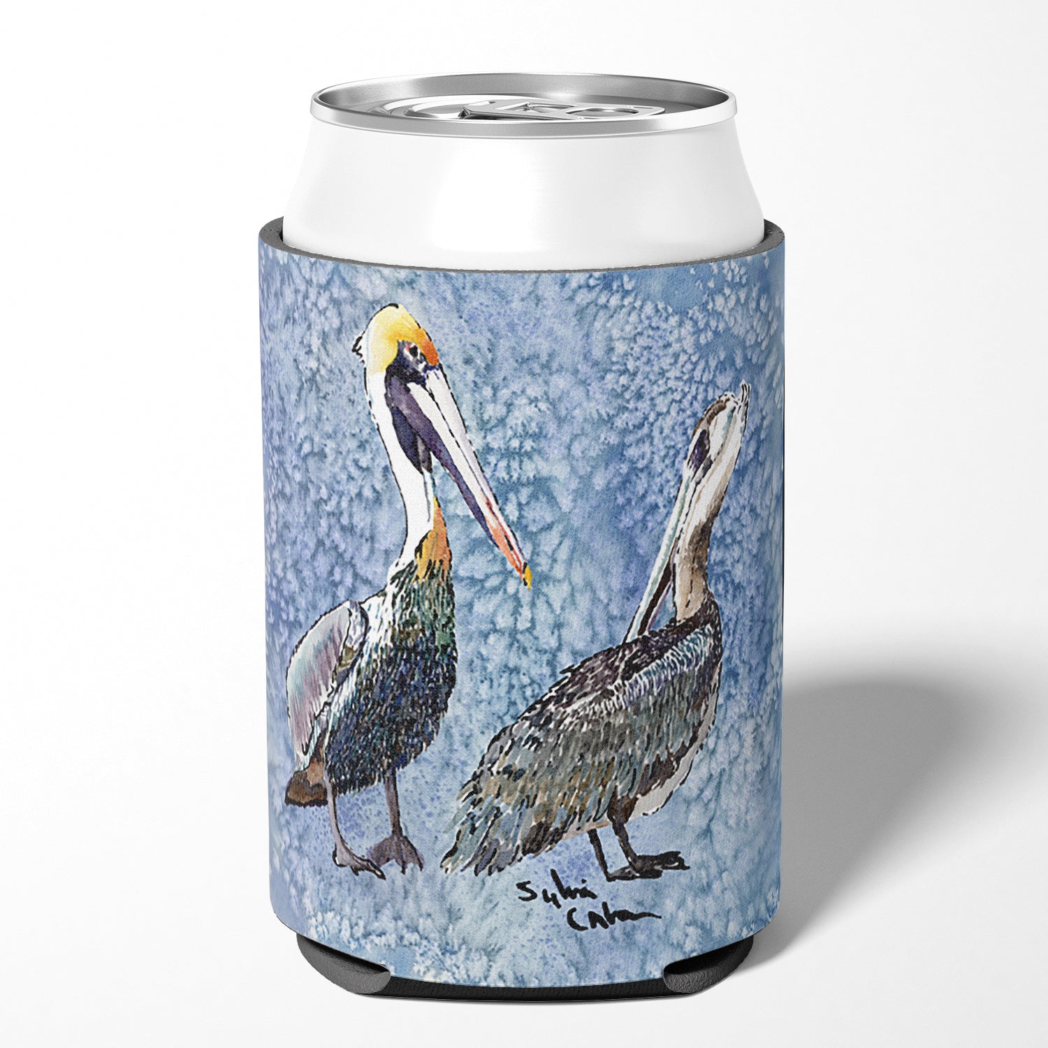 Pelican Can or Bottle Hugger Cooler Sleeve for Standard 12 oz Cans, Insulated Foam Beer & Soda Can Hugger Reusable