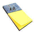 Pelican Watercolor Sticky Note Holder Refillable Dispenser Desk Accessory 3x3 Pad Gift