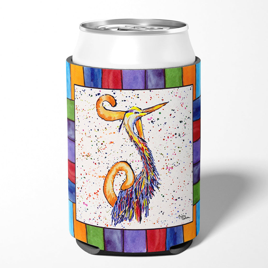 Beach and Seafood Letter J Can or Bottle Hugger Cooler Sleeve for Standard 12 oz Cans, Insulated Foam Beer & Soda Can Hugger Reusable