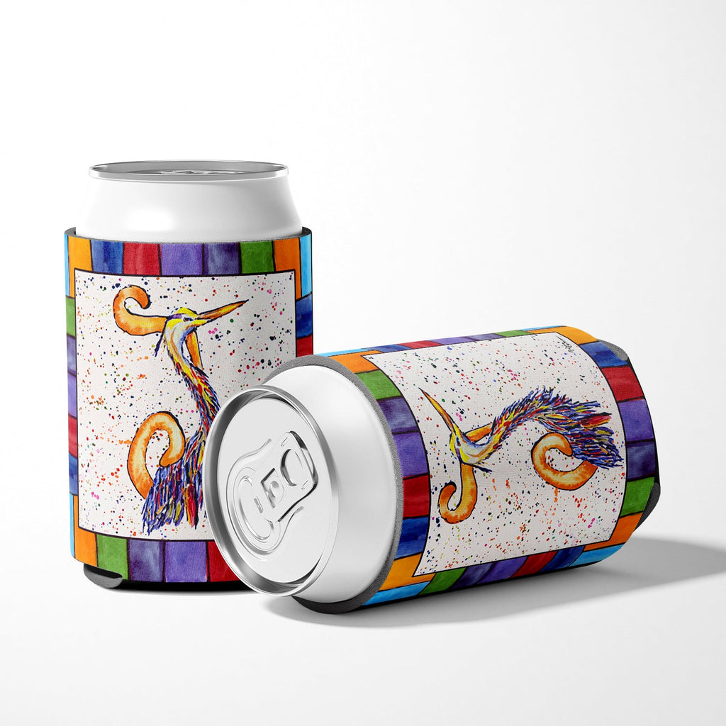 Beach and Seafood Letter J Can or Bottle Hugger Cooler Sleeve for Standard 12 oz Cans, Insulated Foam Beer & Soda Can Hugger Reusable