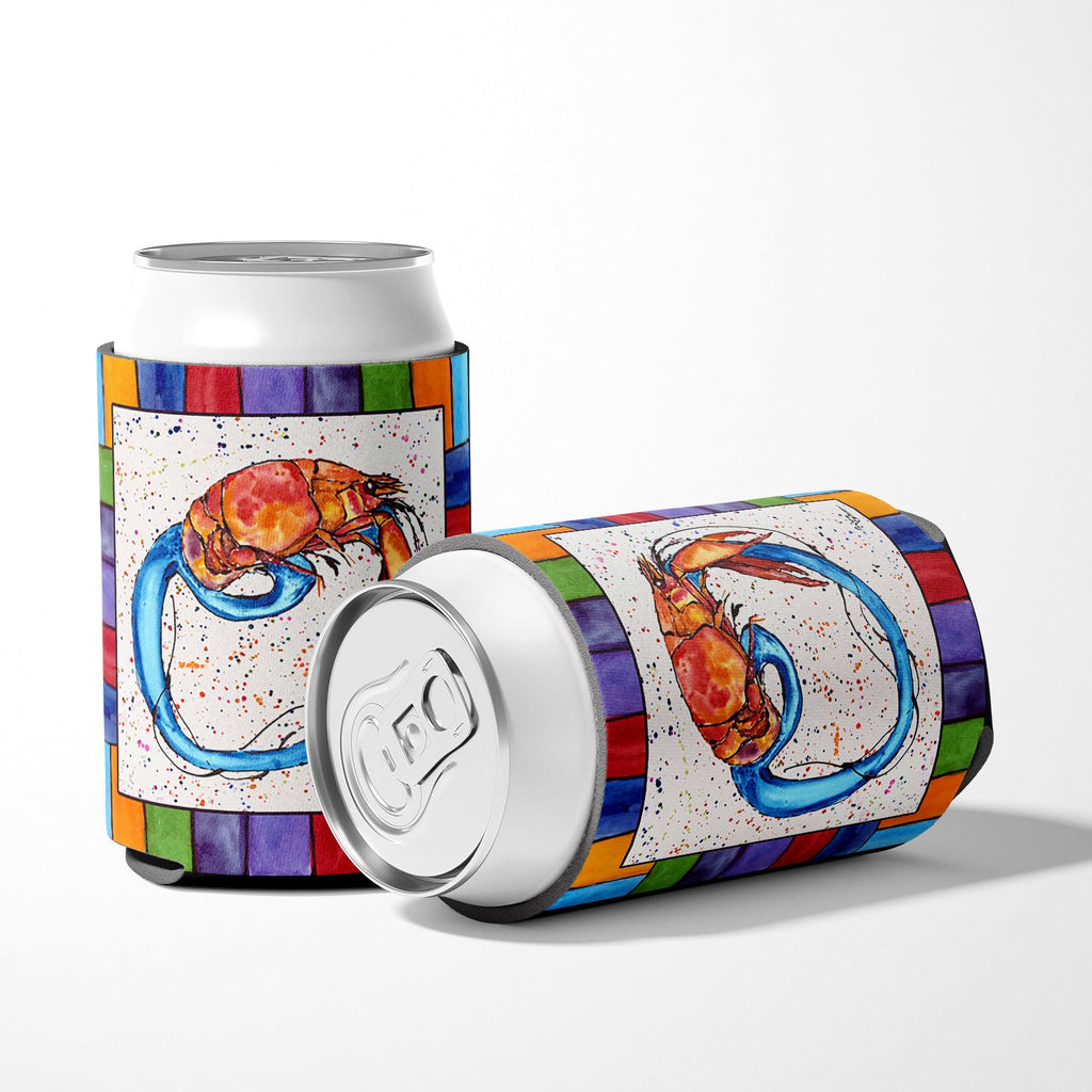 Beach and Seafood Letter O Can or Bottle Hugger Cooler Sleeve for Standard 12 oz Cans, Insulated Foam Beer & Soda Can Hugger Reusable