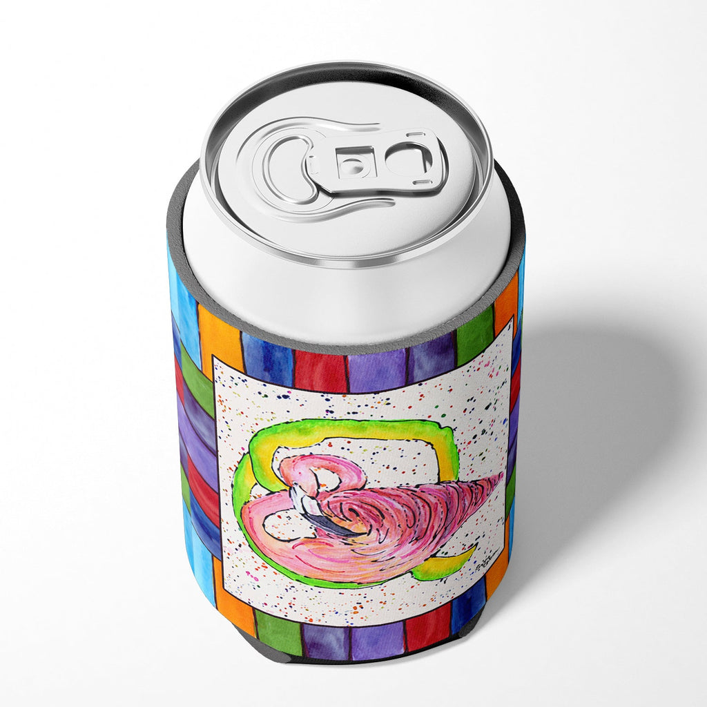 Beach and Seafood Letter Q Can or Bottle Hugger Cooler Sleeve for Standard 12 oz Cans, Insulated Foam Beer & Soda Can Hugger Reusable