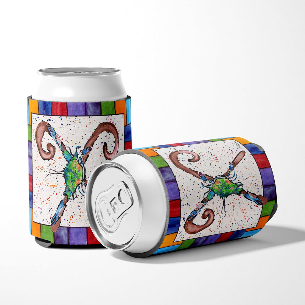 Beach and Seafood Letter X Can or Bottle Hugger Cooler Sleeve for Standard 12 oz Cans, Insulated Foam Beer & Soda Can Hugger Reusable