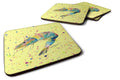 Shrimp Foam Coasters Set of 4 Cup Coasters for Indoor Outdoor, Tabletop Protection, Anti Slip, Mouse pad Material