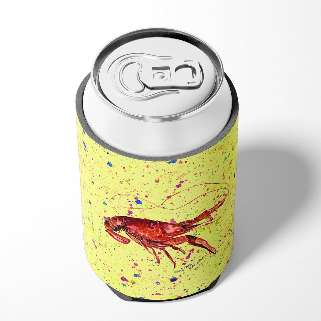 Crawfish Can or Bottle Hugger Cooler Sleeve for Standard 12 oz Cans, Insulated Foam Beer & Soda Can Hugger Reusable