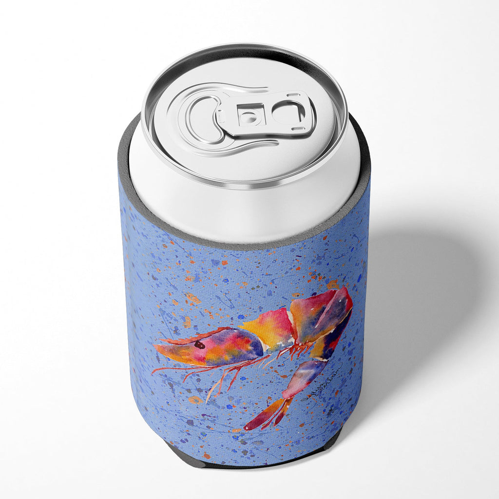 Shrimp Can or Bottle Hugger Cooler Sleeve for Standard 12 oz Cans, Insulated Foam Beer & Soda Can Hugger Reusable