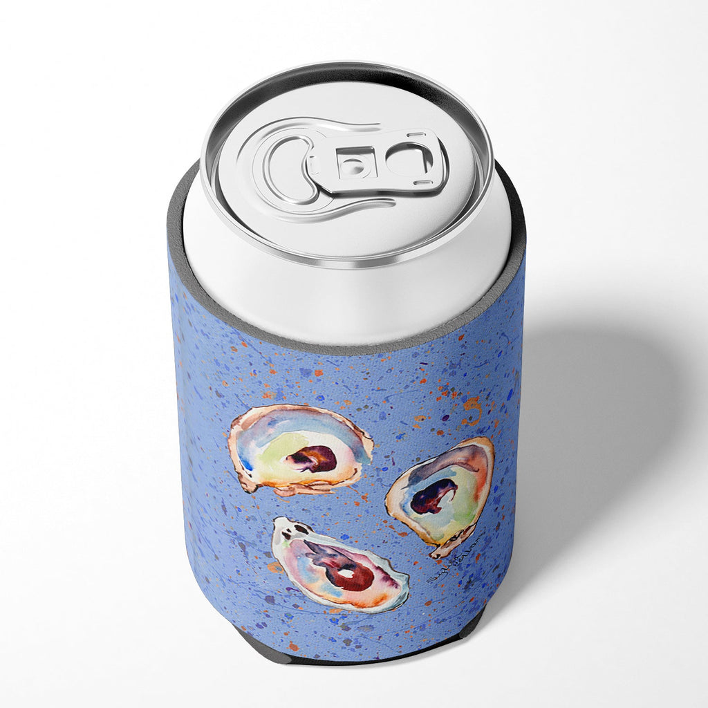 Oyster Can or Bottle Hugger Cooler Sleeve for Standard 12 oz Cans, Insulated Foam Beer & Soda Can Hugger Reusable