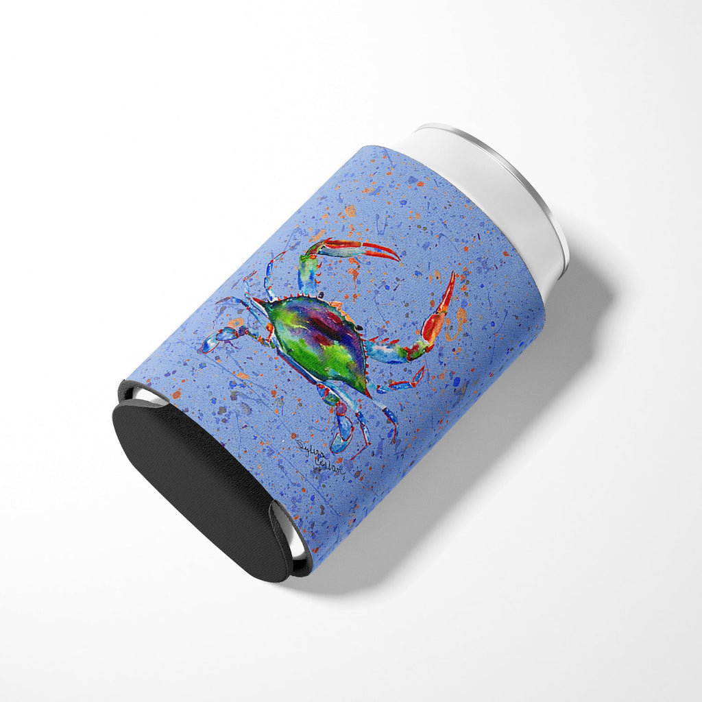 Crab Can or Bottle Hugger Cooler Sleeve for Standard 12 oz Cans, Insulated Foam Beer & Soda Can Hugger Reusable