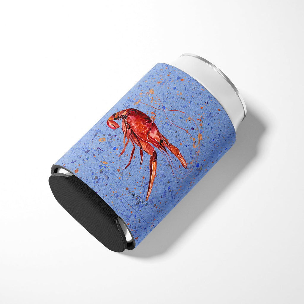 Crawfish Can or Bottle Hugger Cooler Sleeve for Standard 12 oz Cans, Insulated Foam Beer & Soda Can Hugger Reusable