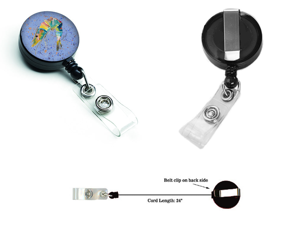 Shrmip Retractable Badge Reel for Nurses ID Badge Holder with Clip Retractable Employee Badge Holder, Belt Clip