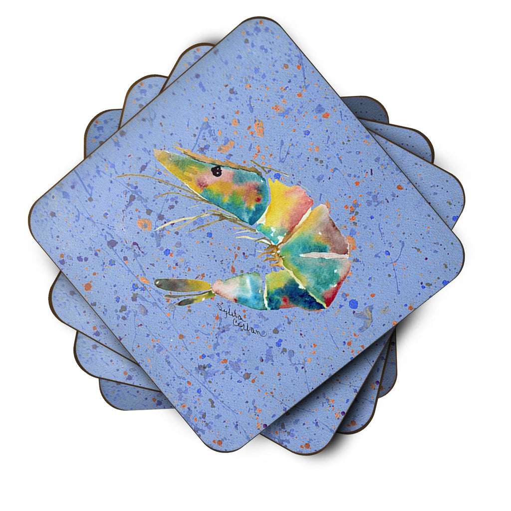 Shrmip Foam Coasters Set of 4 Cup Coasters for Indoor Outdoor, Tabletop Protection, Anti Slip, Mouse pad Material