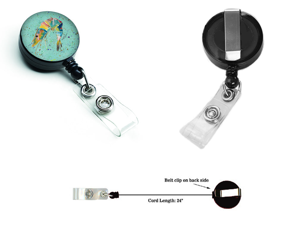 Shrmip Retractable Badge Reel for Nurses ID Badge Holder with Clip Retractable Employee Badge Holder, Belt Clip