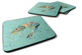 Shrmip Foam Coasters Set of 4 Cup Coasters for Indoor Outdoor, Tabletop Protection, Anti Slip, Mouse pad Material
